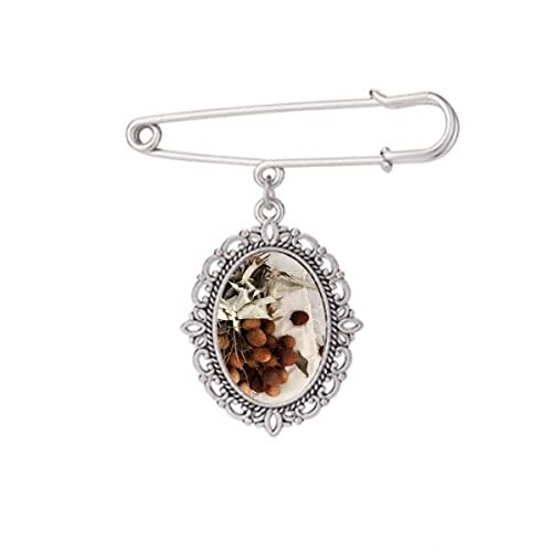 Broche litchi de fruits tropicaux pour robe de soirée de haute qualité