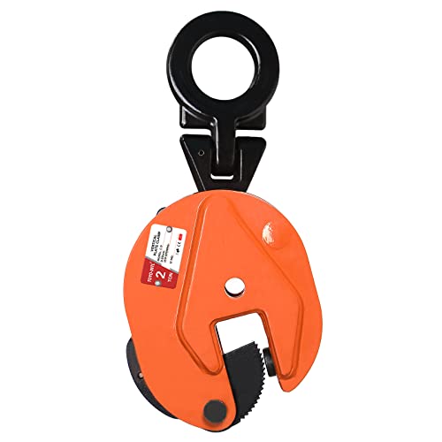 Toyo-Intl Plate Lifting Clamps,4400Lbs Plate Clamp,2T Vertical Lifting Clamps,Jaw Opening Up To 1.3 Inch Welding Clamps For Lifting And Building #TOP12