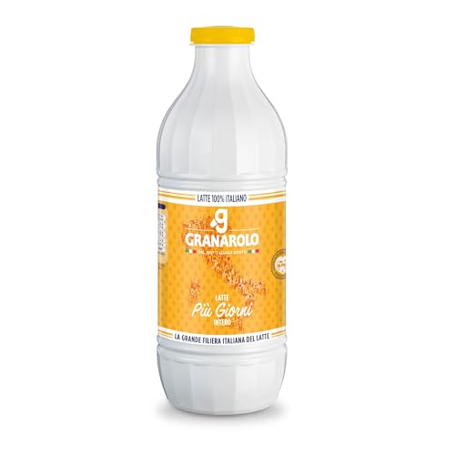 Granarolo, Latte 'Più Giorni' Intero, 1 Litro, Pastorizzazione a temperatura elevata, 100% Italiano, Ottimale per Tutti i Momenti della Tua Giornata