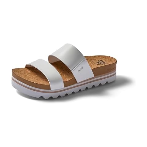 Reef Women's Cushion Vista Hi Sandal, Cloud, 7 Cover