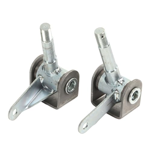 Yctze Go-Kart-Lenkrad-Set, Go-Kart-Lenkrad-Set, Metall, Go-Kart-Lenkrad-Set, 300 mm Spurstangen-Zahnstangenwellen-Set für 100 cm³, 125 cm³, 140 cm³, 150 cm³ Go-Kart