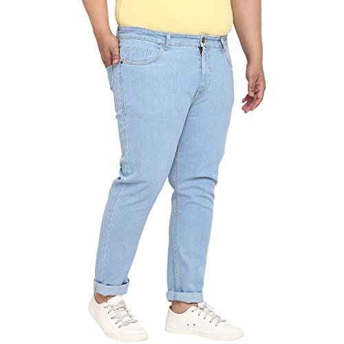 Image of Urbano Plus Men's Mid Rise Regular Fit Jeans