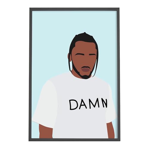 Image of Kendrick Lamar Poster - DAMN Minimalist Art Print