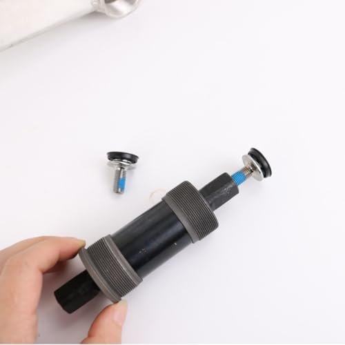 Image of 2PCS Bike 8mm Hex Crank Arm Fixing Bolts Screws with Caps - Capless Bottom Bracket Screws for Mountain and Road Bikes - Compatible with FSA, Suntour, Prowheel and More