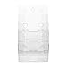 Baluue Scaffale per Opuscoli in Acrilico a Strati in Plastica Trasparente per Documenti Porta Riviste Volantino per Riviste Scaffale da Tavolo per Opuscoli Scaffale 25X17cm