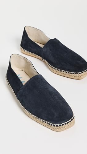 manebi Men's Suede Square Toe Espadrilles4