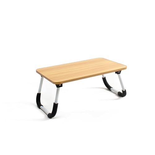The Secret Home - Bandeja para Desayuno - Mesa para Portátil - Bandeja con Patas Abatibles - Mesa Auxiliar Pequeña en MDF