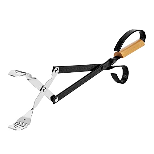 Troston Pince à Barbecue Extra Longue 51 cm Pinces à Ciseaux avec Poignée Confortable, Multifonction Pinces à Grill Accessoire de Barbecue pour grilles à gaz et à charbon de bois Cover