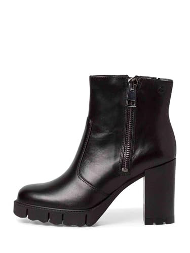 Bottines cuir noir femme Tamaris 1-25458-41 de qualité supérieure