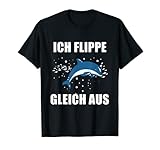 tümmler trockner Delfin Geschenk für Mädchen Kinder die gerne Delphin Dolphin beobachten. Kindergarten Wal & Hai Gruppe liebt es. Für Fisch Meer freunde die im Delfinarium Meeresbewohner beobachten.