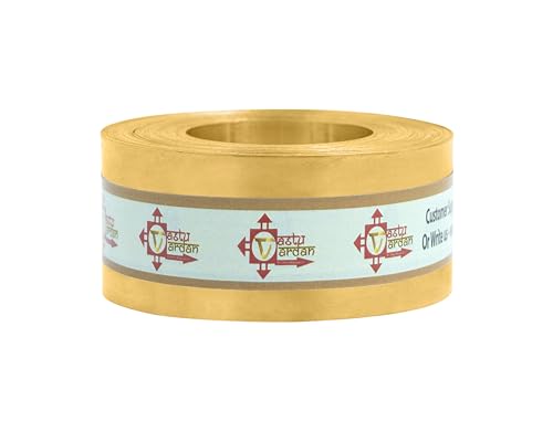 Image of Brass Strip | 1 INCH | Pack of 1 | Strip for Vastu Remedy | Width-25mm, Thickness-0.2mm, Length-12 Feet Approx.