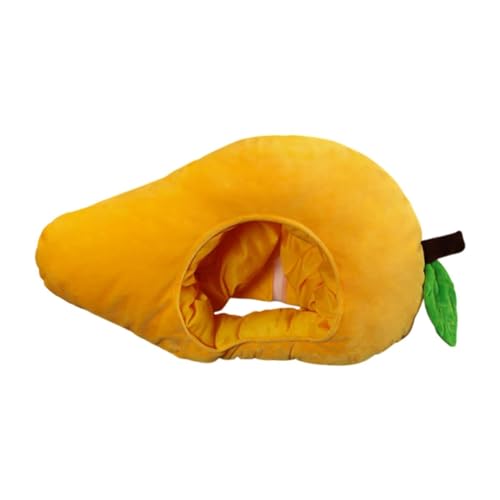 Coiffe en peluche mangue originale pour déguisement et cosplay