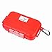 Miskall Outdoor Survival Shockproof Storage Case Airtight Carry Box Container for EDC Tools (Red)