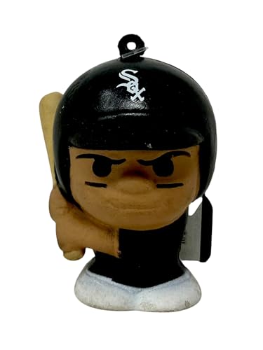 Party Animal MLB Squeezymates Chicago White Sox Squeezy Figurine, Team Colors, 2 1/2" Tall