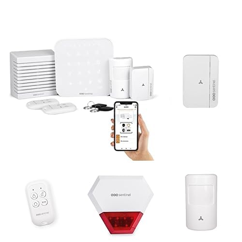 Kit alarme sans fil 4G SCS Sentinel pour éviter les cambriolages et les coupures