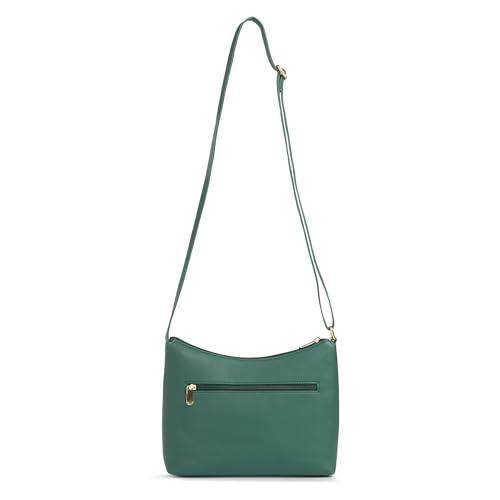 Image of Caprese Ash Medium Sling Bag for Women with Adjustable Strap for Comfortable Wear | Zipper Closure | Versatile Handbag With Back Zip for Everyday Use, Travel, and Special Occasions