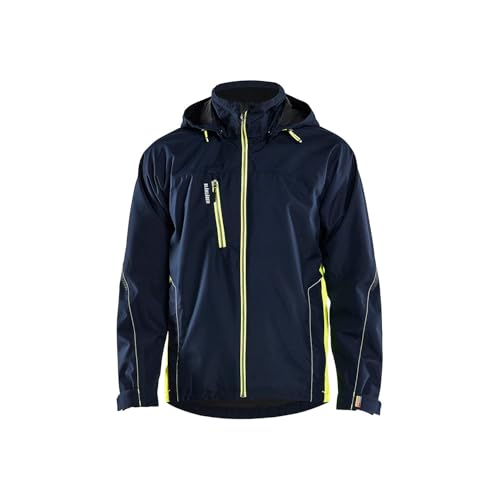 Chaqueta hardshell impermeable Blaklader 4790 contra el viento y la lluvia en talla S