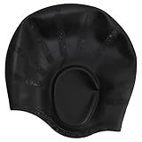 Material de silicona ambiental: los gorros de natación para adultos están hechos de material de silicona ecológico, pueden proteger el cabello de manera efectiva y reducir el daño del agua de la piscina al cabello, para evitar que el cabello se dañe y puede reducir la resistencia y hacer nadar más rápido.