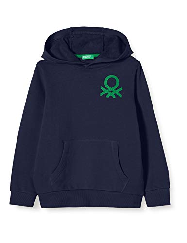 United Colors of Benetton 3J68C2174 Felpa, Blu (Peacoat 252), 158 (Taglia Produttore:El) Bambino