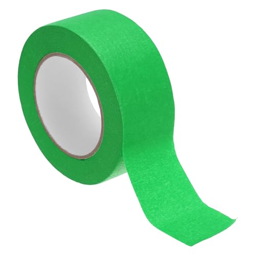 Image of PATIKIL Masking Tape 2 Inch x 60 Yard, General Purpose Adhesive Painting Tape Painters Tape for Arts Crafts Label, Green