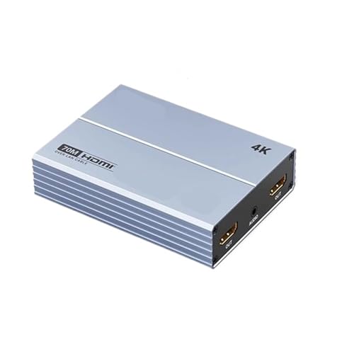Rallonge HDMI 70 mètres émetteur récepteur vidéo 4K câble réseau RJ45
