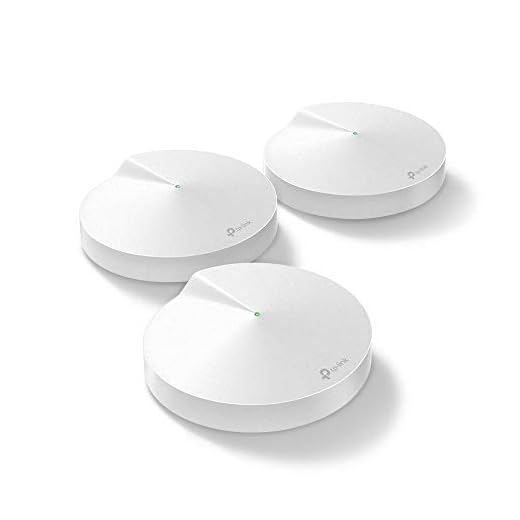 Roteador + Repetidor AC1300 Deco M5 Tp-Link (Sistema Mesh WiFi em Toda a Casa) CX 3 Unidades