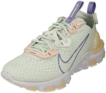 Nike NSW React Vision - Zapatillas de Correr para Mujer, Verde Ba...