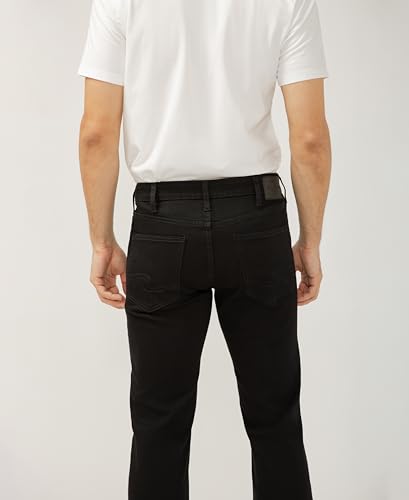 Image of Silver Jeans Co. Men's Zac Relaxed Fit Straight Leg Jean - Legacy