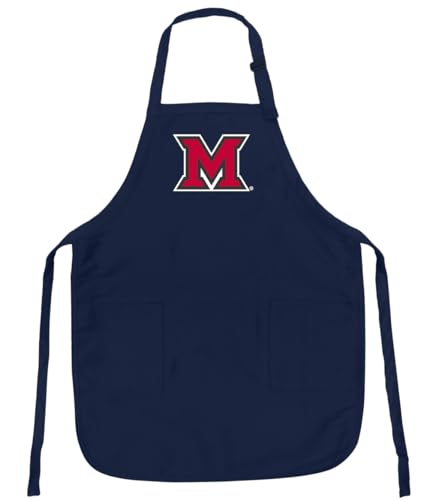 Broad Bay Miami University Apron Stain Release Miami RedHawks Aprons