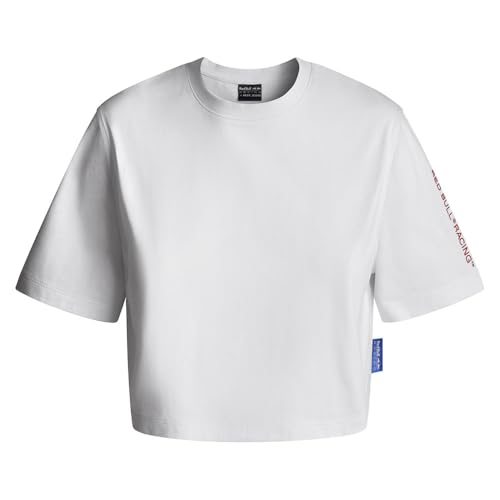 Pepe Jeans Camiseta Corta Cuadrada para Mujer, Blanco (Blanco), XS