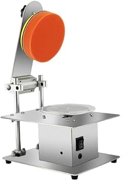 Disc Polishing Machine, 200W Scratch Repair & Data Recovery, Stainless Steel Chassis for CD/DVD Cleaning and Restoration