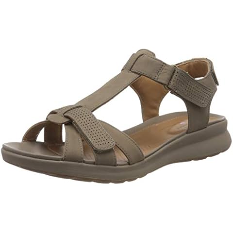 Clarks Un Adorn Vibe, Sandalias de Talón Abierto con Tecnología Cushion Plus y Contored Comfort para Mujer Cover