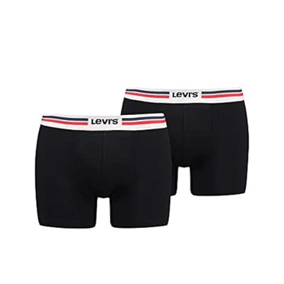 Levi s Boxer Hombre  Pack de 4   Negro Black 292 XXL