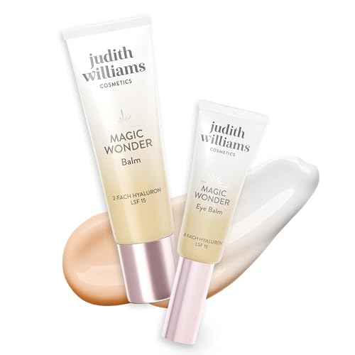 Judith Williams Cosmetics – Magic Wonder – getönte Tagescreme (30ml) und Augenpflege (10 ml), mattiert die Haut & reduziert dunkle Augenschatten