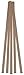 High Density Polyethylene (HDPE) Plastic Welding Rod, 3/8" x 1/16", 5 ft, Tan