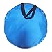 Colaxi Kayak Wind Sail Kayak Sail Yacht Accessory Easy Setup Inflatable Boat Sailboat Canoe Practical Clear Window Paddle Board Sail, Deep Blue