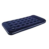 easy comfort food Lieferumfang – Pavillo Blue Horizon Step Luftmatratze Outdoor, inkl integrierter Fußpumpe und selbstklebendem Reparaturflicken, Material: Vinyl, Maße: 188x99x28 cm, blau