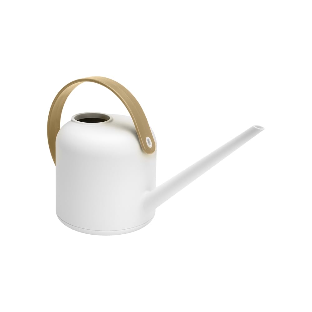 Elho B.for Soft Watering Can 1.7 l - Watering Can Indoor - 100% Recycled Plastic - diameter 29.5 x H 17.2 cm - Beige/Golden Sand - Image 2