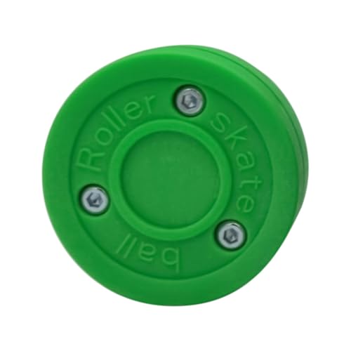 Street Hockey Puck, Hockey-Scheiben – Trainingsscheiben aus elastischem Schaumstoff | Straßenscheiben für den Außenbereich, stoßabsorbierend für Inline-Hockey, mit Sohlenrollen