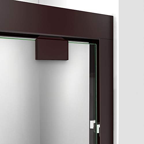 Dreamline Encore 56-60 In. W X 76 In. H Semi-Frameless Bypass Shower Door In Oil Rubbed Bronze, Shdr-1660760-06 #TOP7