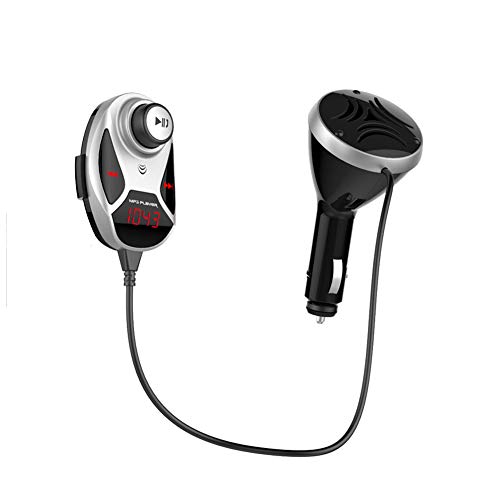 EINCAR Adaptador de Radio Bluetooth Car Kit MP3 Jugador sin Hilos del Coche FM con tranmitter de Carga de los Puertos duales USB Teléfono Ayuda MP3 WMA y Llamadas con Manos Libres /