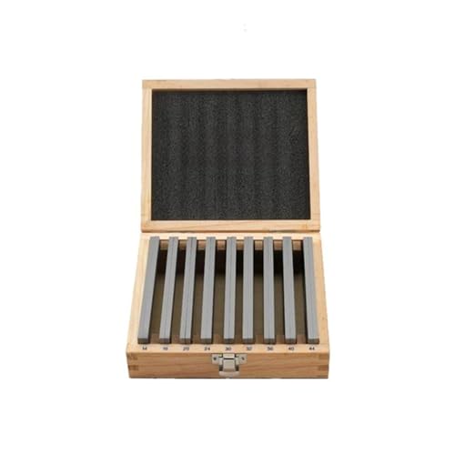 Jeu de plaquettes de fraisage CNC 4x150mm et bloc de jauge tampon parallèle en acier