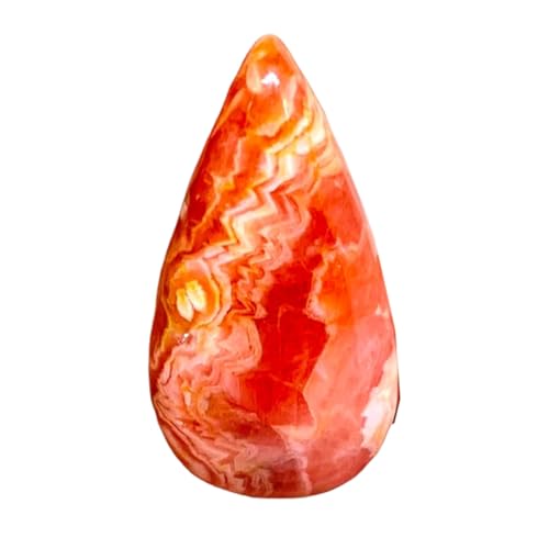 Cabochon rhodochrosite naturelle 37mm pour remplacer une pierre ou réparer un collier