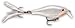 Rapala X-Rap Shad Shallow 06 Fishing lure (Glass Ghost, Size- 2.5)