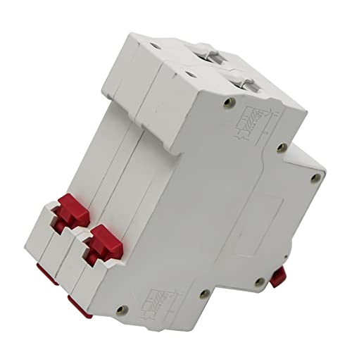 Disyuntor magnetotérmico C45N de 2 polos y 25A para instalación en carril DIN de 35mm 4