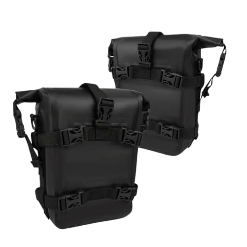 Sac de pare-chocs pour Tenere 700 et XTZ sacoches étanches noires de cadre de moto lot de 2