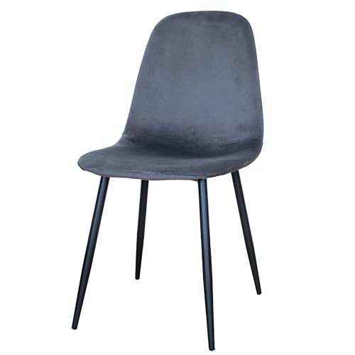 GARDENIA Becky Sedia, Acciaio, Grigio, 1