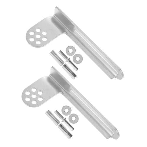 Homoyoyo 2 juegos Bisagras para Puerta de Frigorífico de Bisagras de Instalación y Suave para Reparar Puertas de Frigoríficos y Congeladores