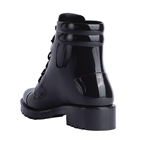 Bota Feminina Petite Jolie Coturno Preto - 35