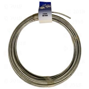 Alambre de acero galvanizado 9 WG x 15.24 m miniatura 1